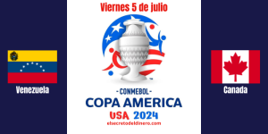 ¡Prepárate para vibrar con el partido entre Venezuela vs Canada en la Copa América 2024! 🎊⚽️ ¡Sigue cada jugada en vivo y apoya a tu equipo favorito! ¡Haz clic ahora!